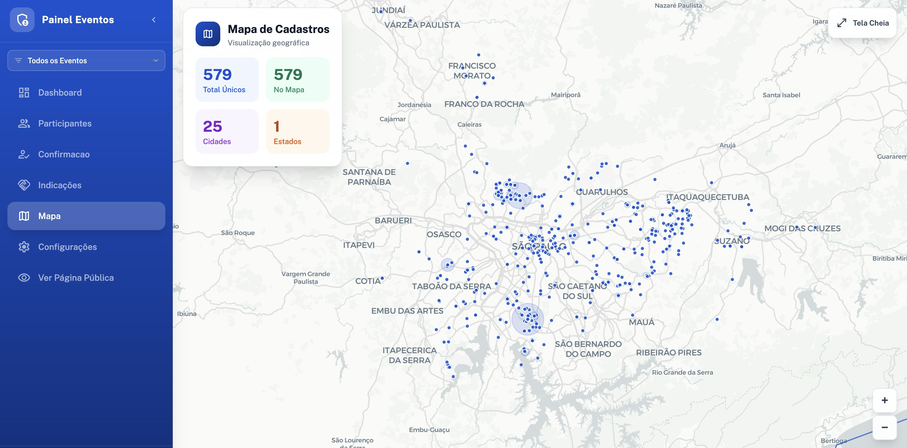 Mapa Interativo